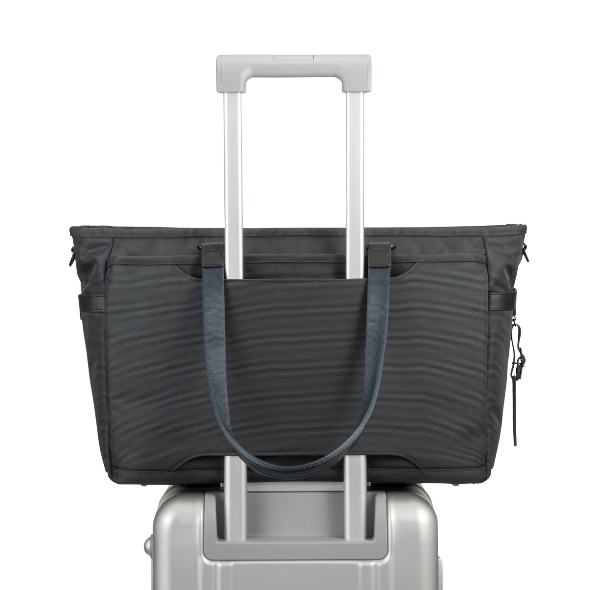 Blue Gray - with Carry-on Luggage