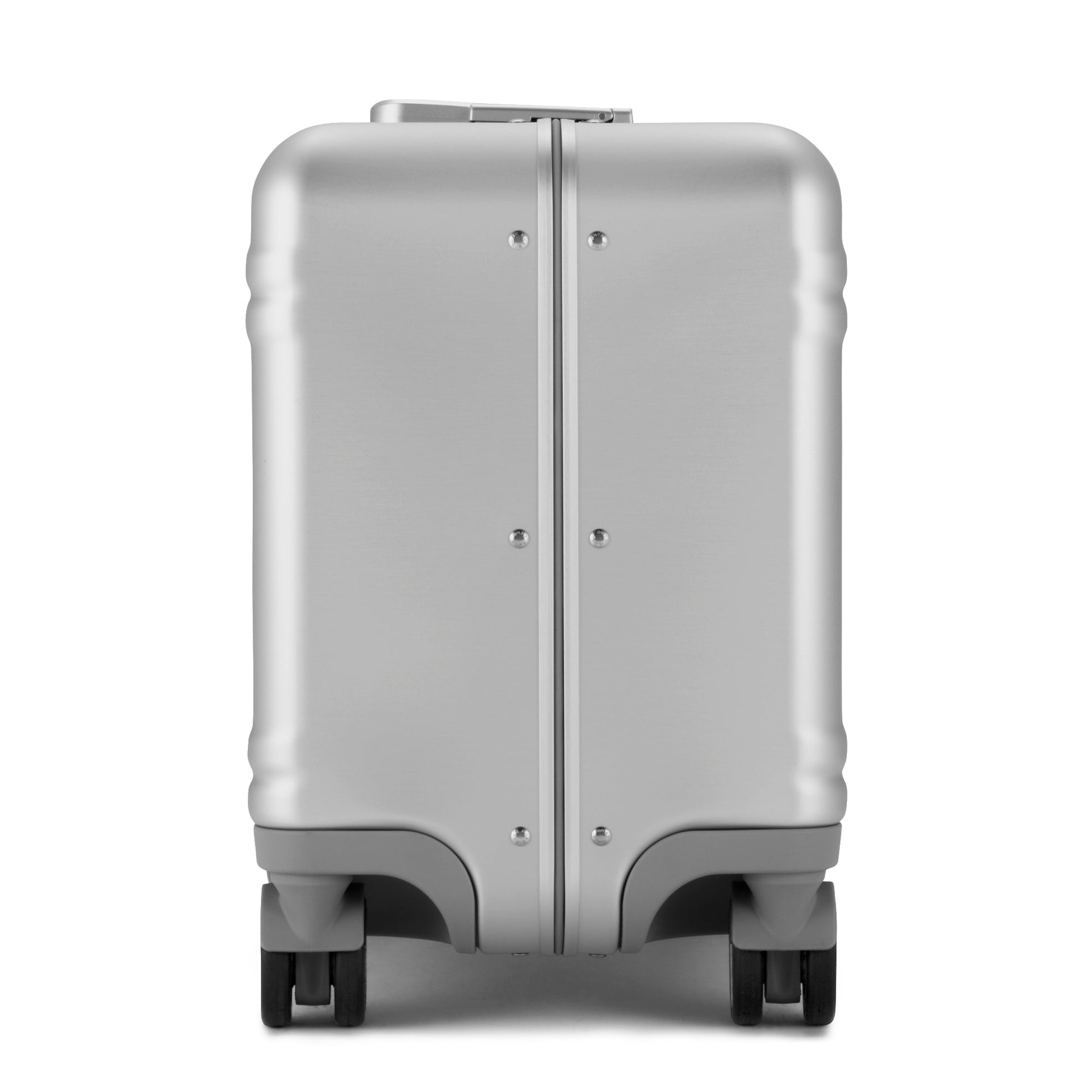 SILVER - Business Carry-on Case Side View
