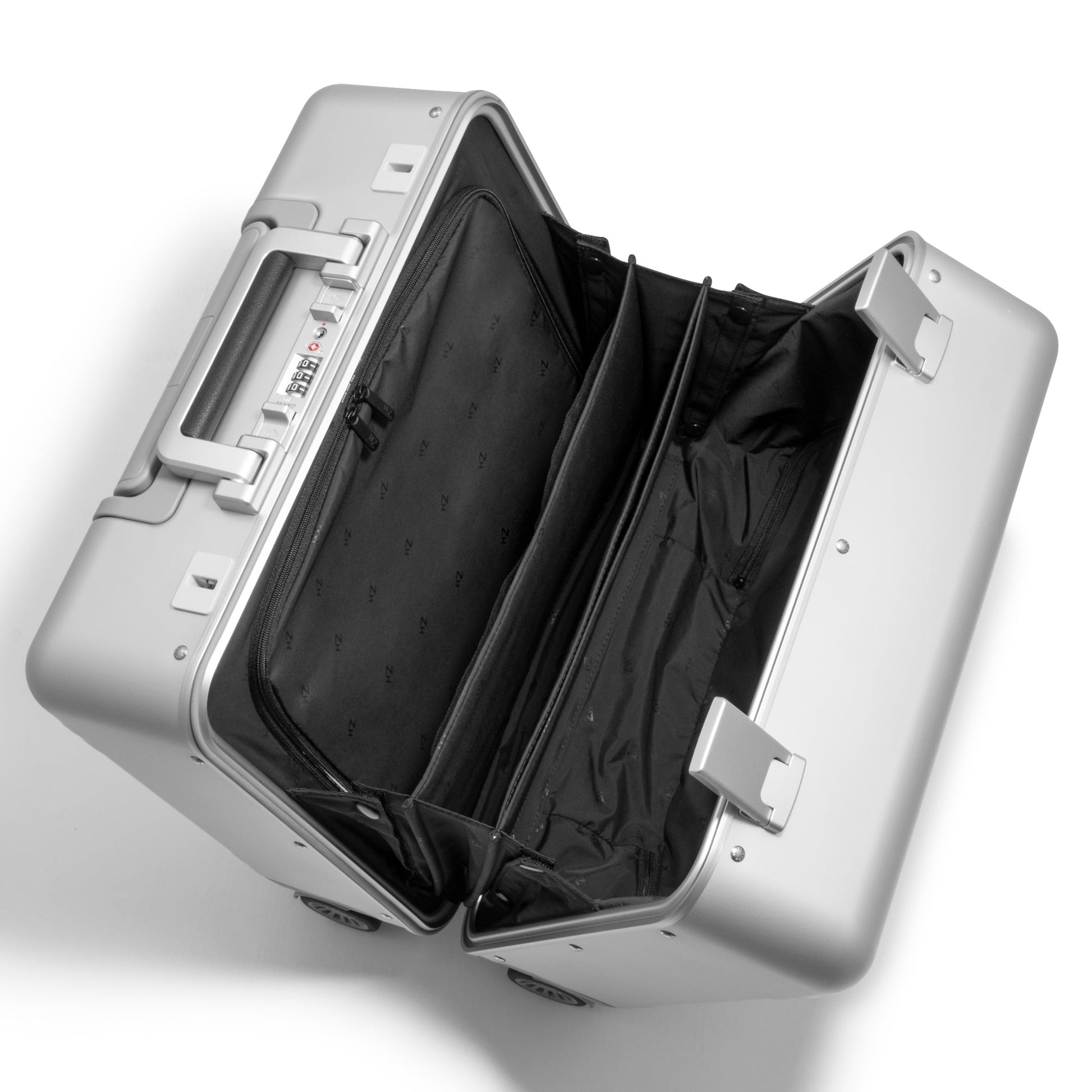 SILVER - Business Carry-on Case Interior