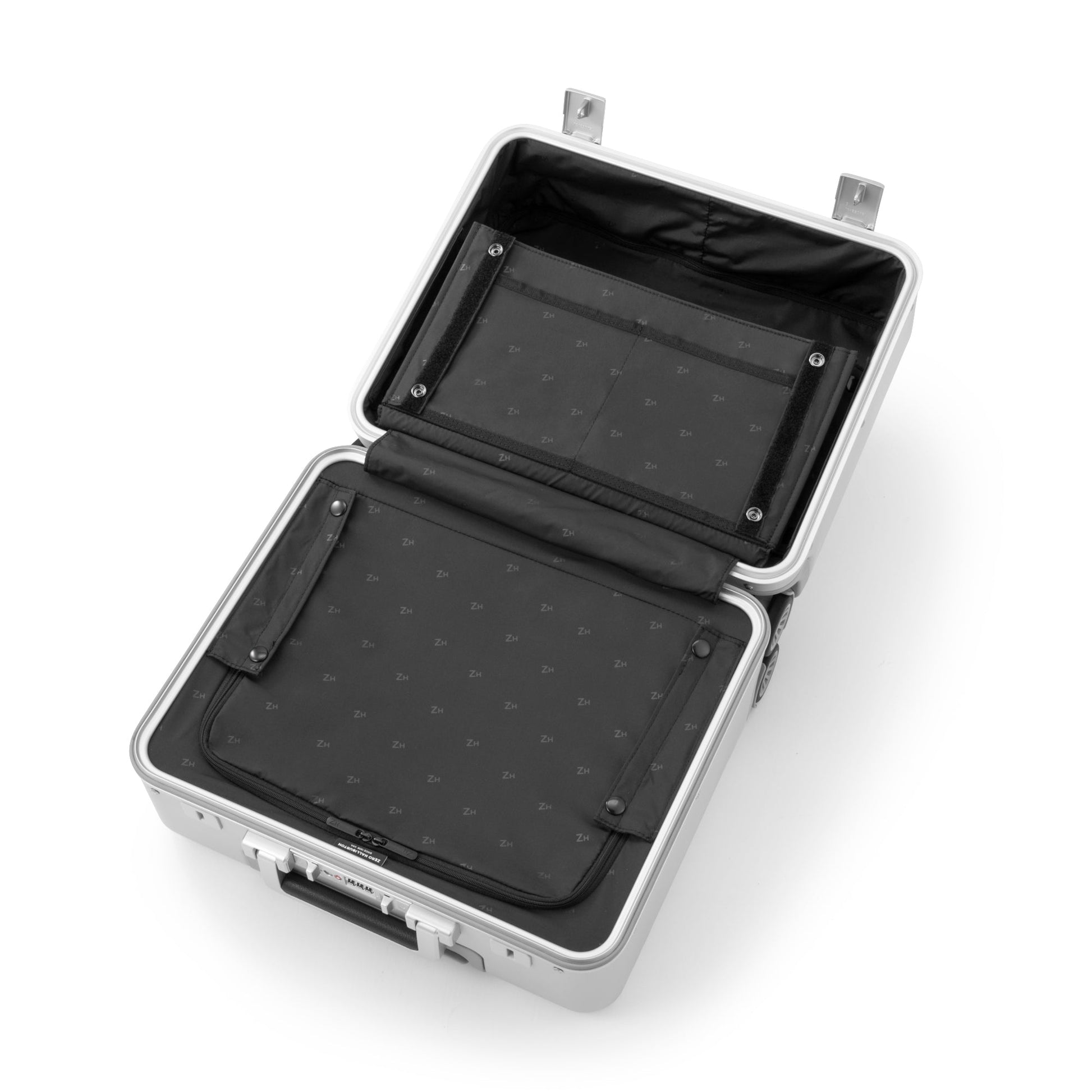 BLACK - Business Carry-on Case Opened