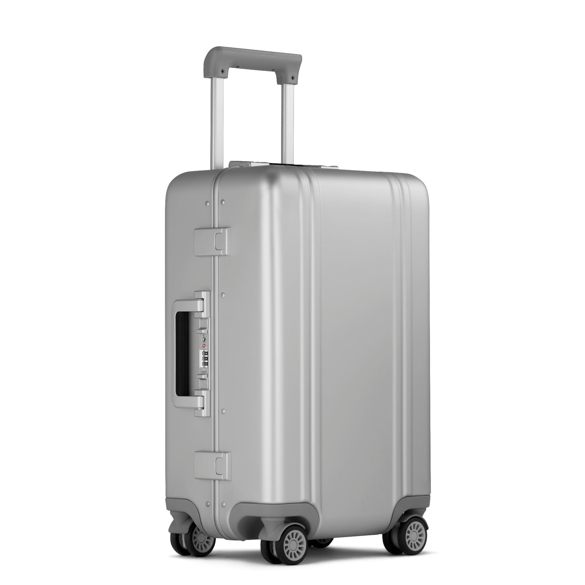 SILVER - Telescopic Handle Extended - Front View