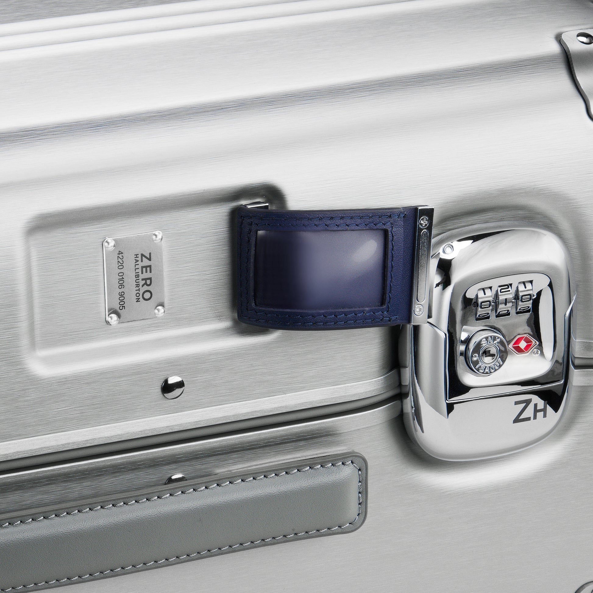 SILVER Pursuit Aluminum Continental ID Plate