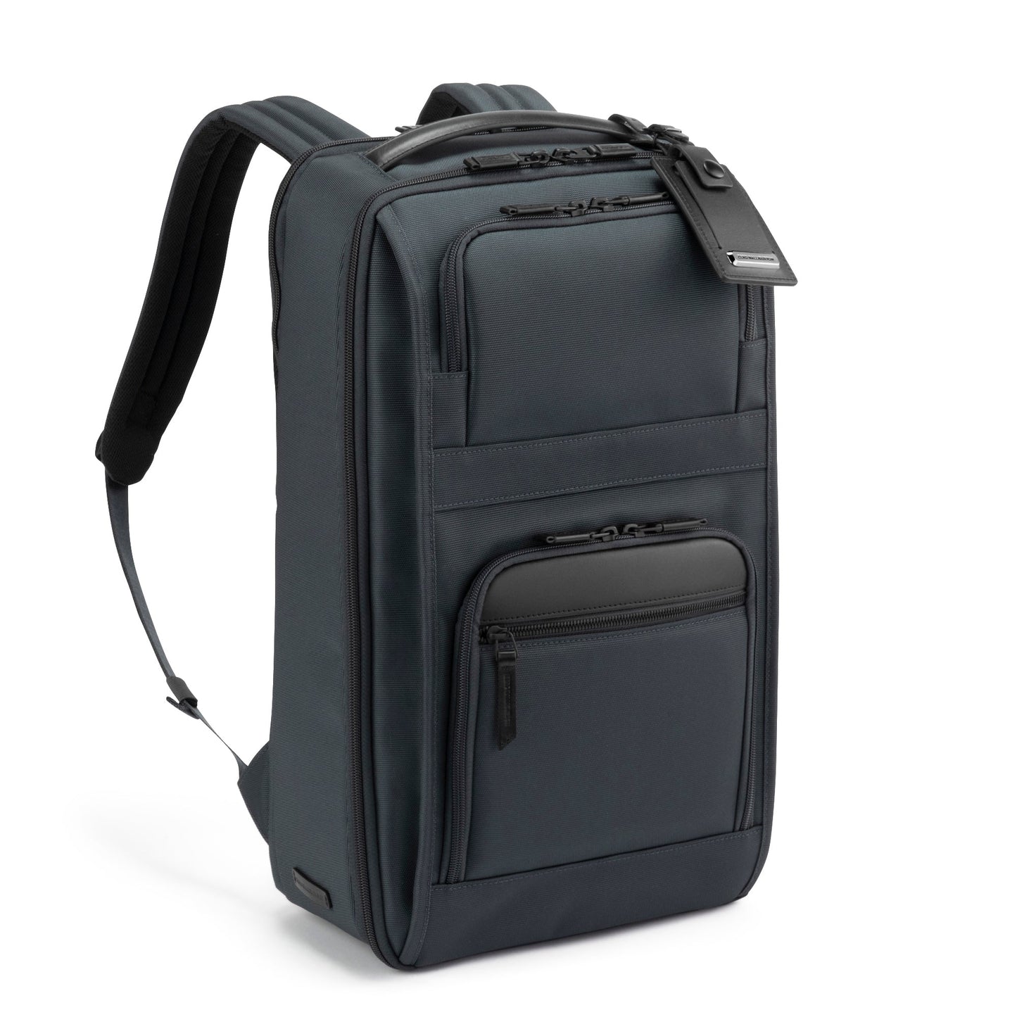 BLUE GRAY - ZEST2 Blue Gray Backpack Front and Side View