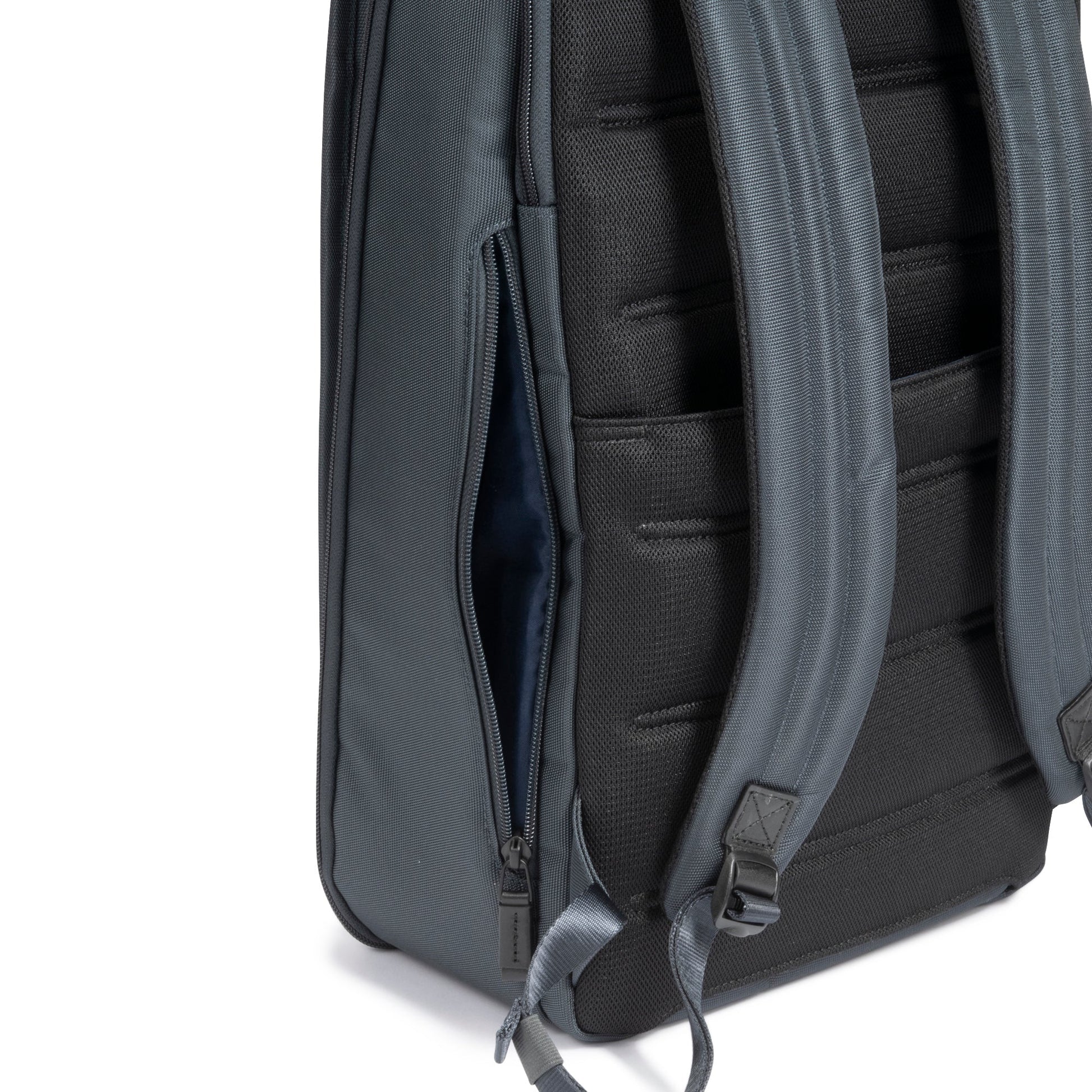 BLUE GRAY - ZEST2 Blue Gray Backpack Side Zippered Pocket