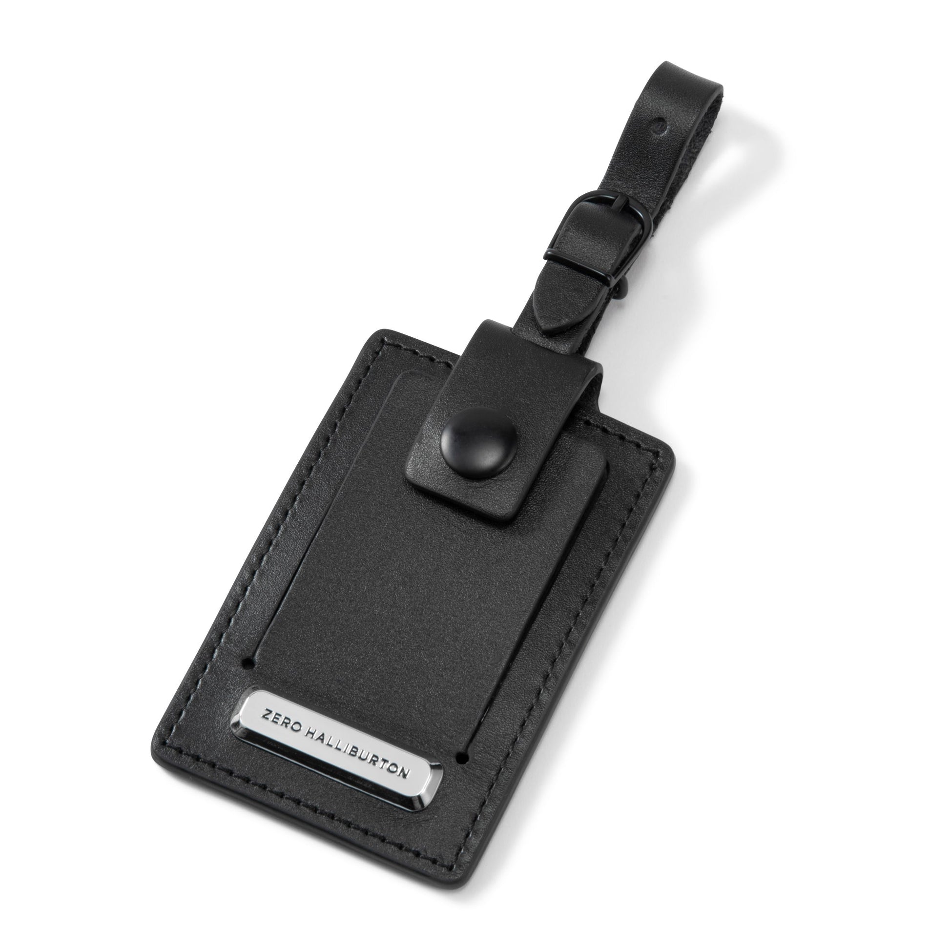 BLACK - ZEST2 BLACK Backpack Leather Tag