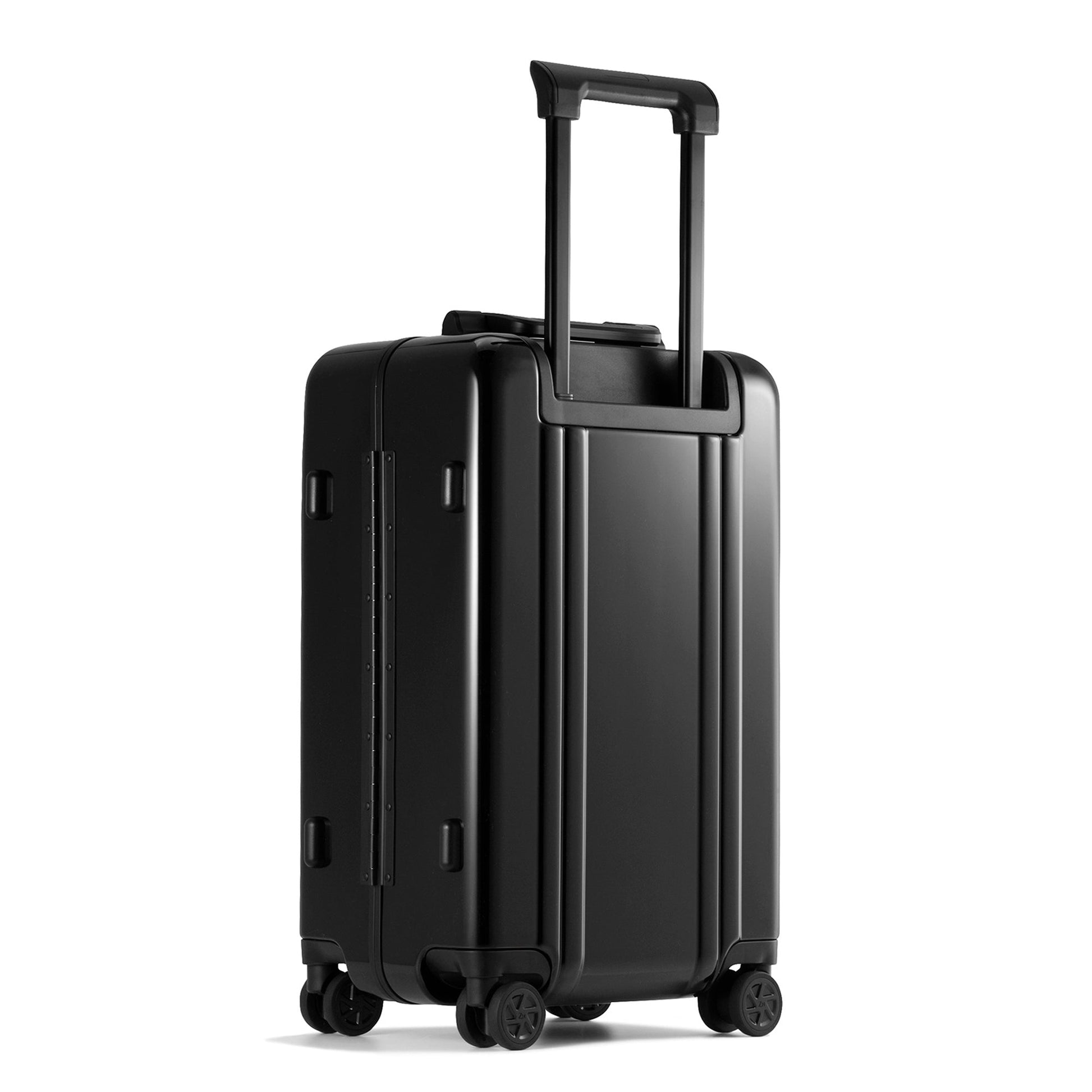BLACK - Classic Lightweight F Carry-On Luggage 32L, side view