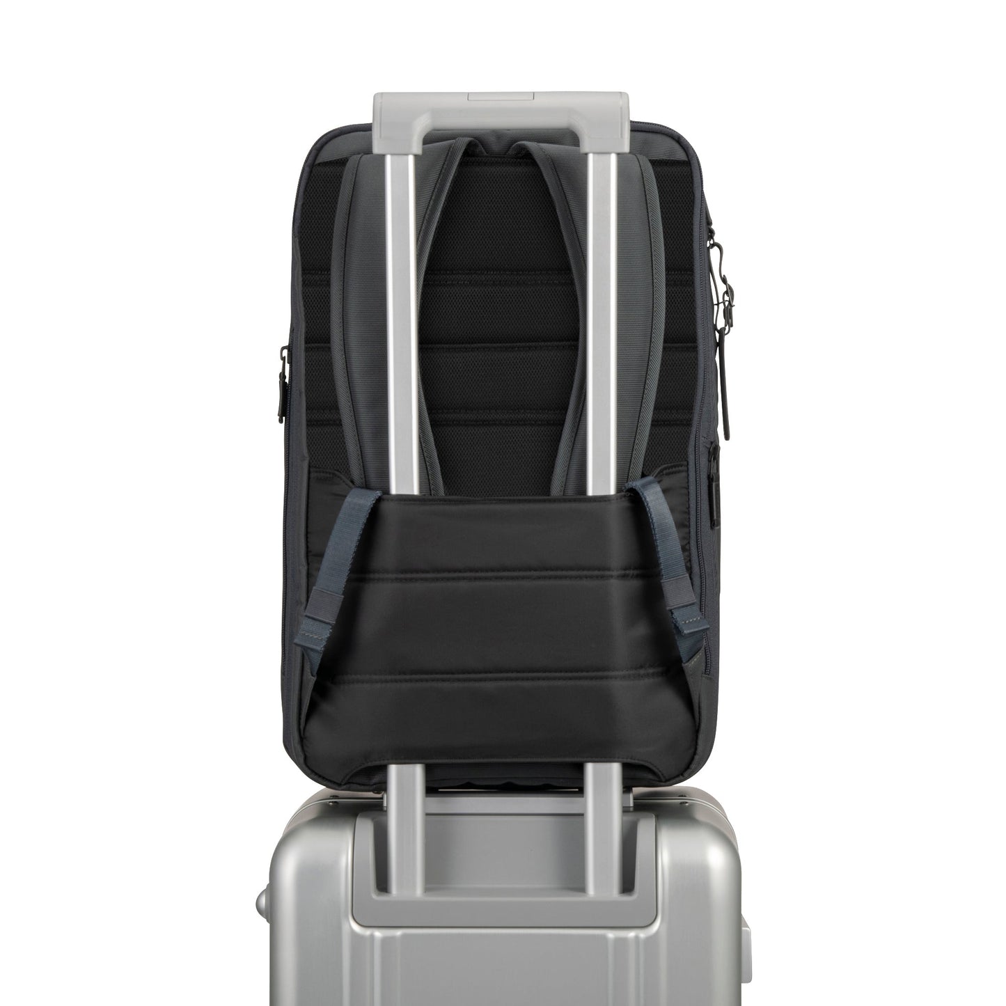 Blue Gray - with Carry-on Luggage