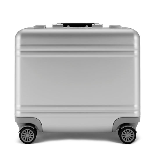 SILVER - Business Carry-on Case Front View