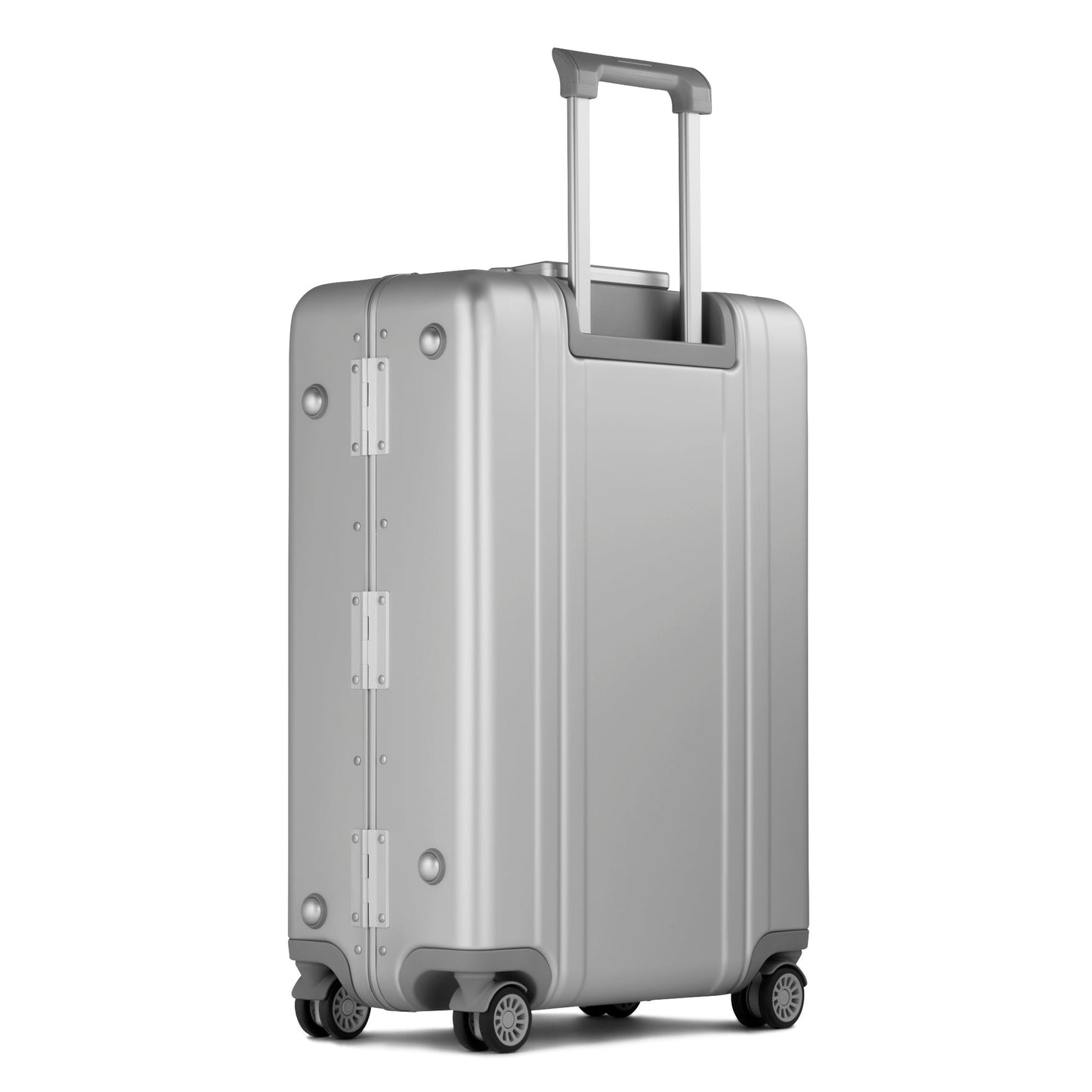 SILVER - Telescopic Handle Extended - Back View