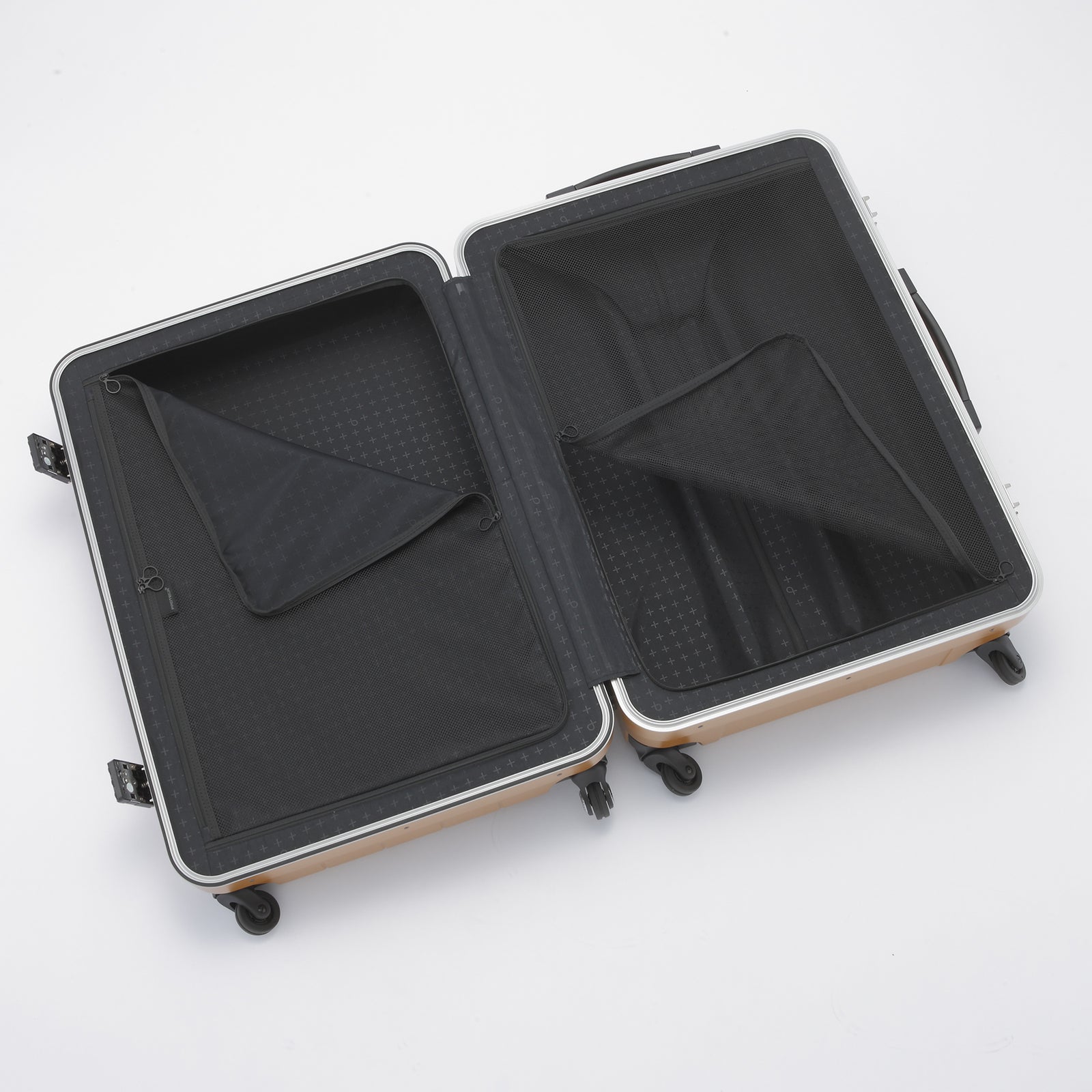 PROTECA Checker Frame Large Checked Luggage 98L Made in Japan