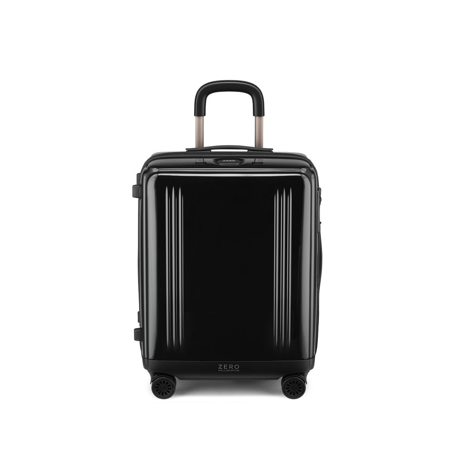 Zero Halliburton Pursuit Aluminum Continental Carry-On Case Black