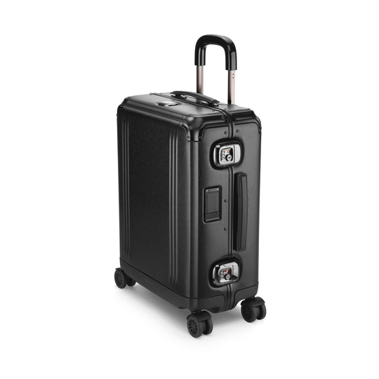 Aluminum Trunk Luggage  Silver 30 International Checked Case